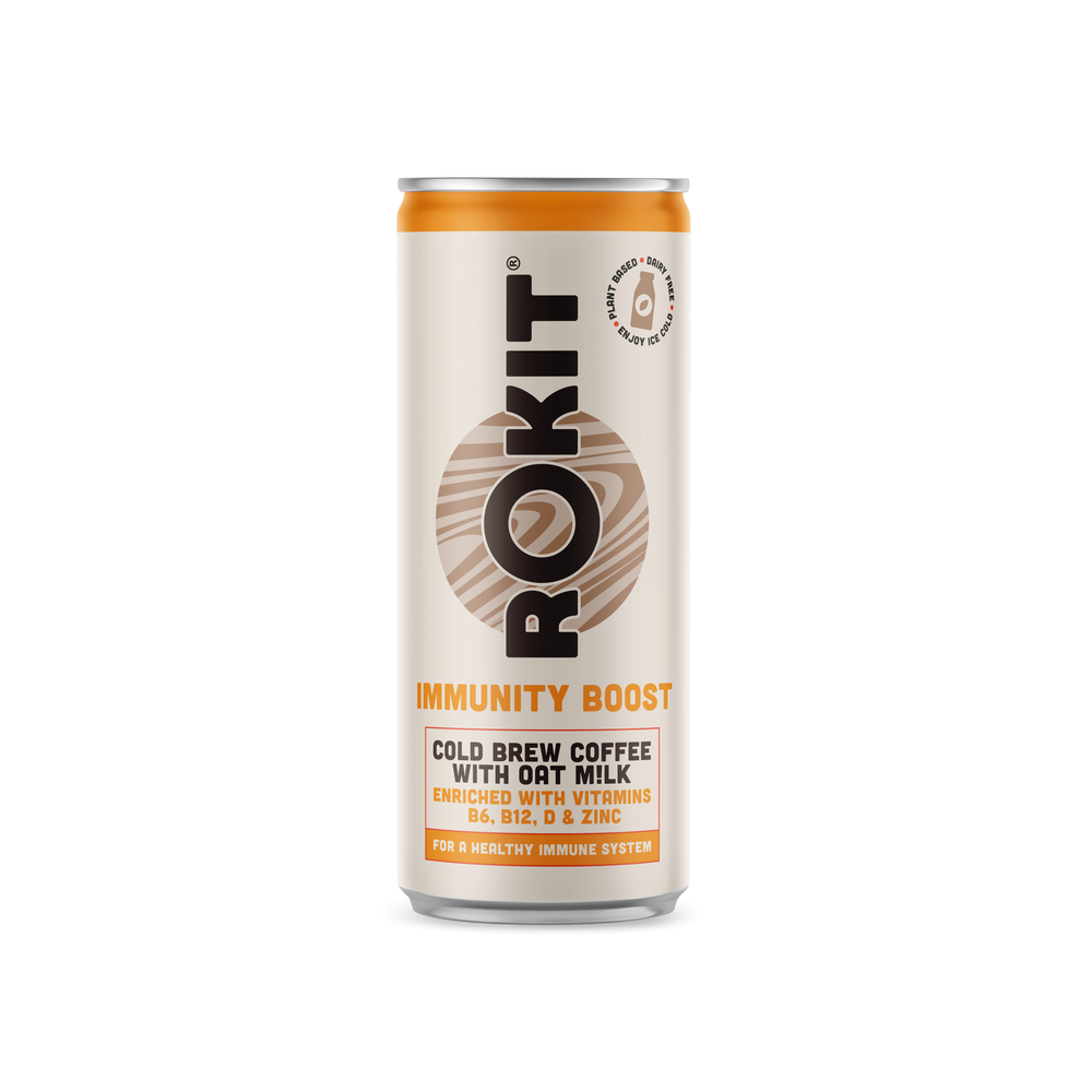 Immunity Boost Cold Brew Coffee & Oat M!lk Latte